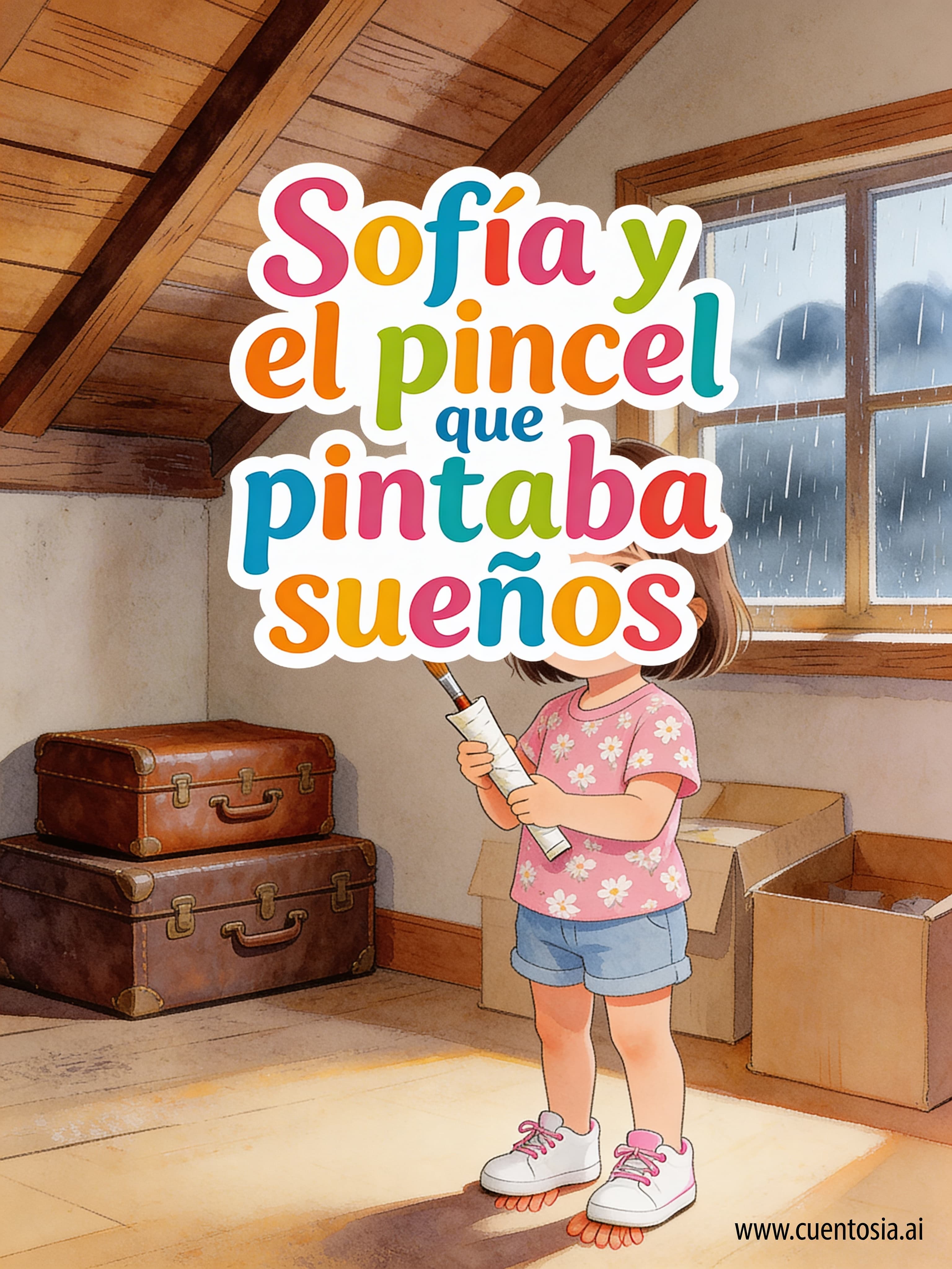 Sofía y el pincel que pintaba sueños