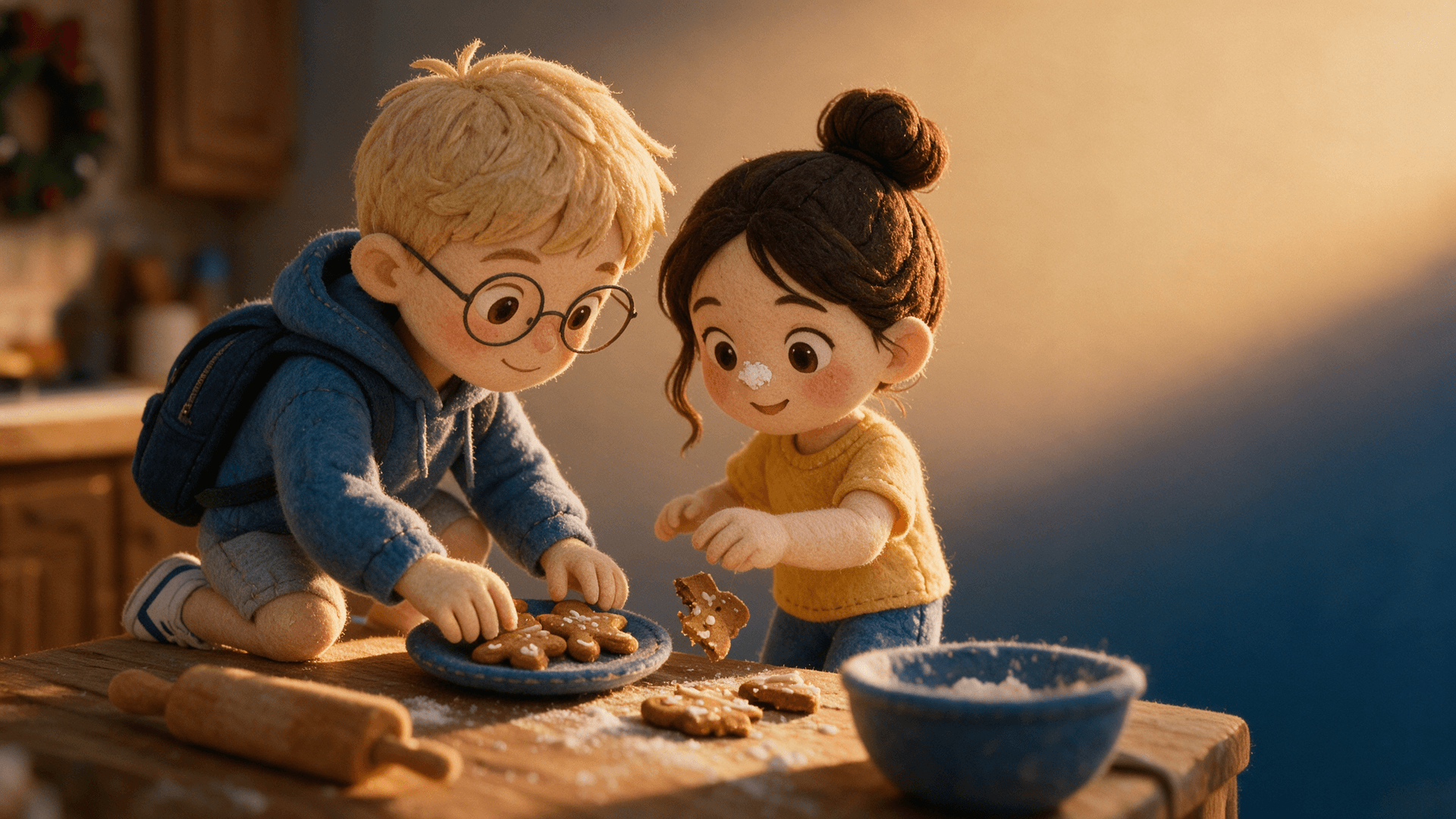 Ilustración de la escena 4: Misión Copos de Nieve