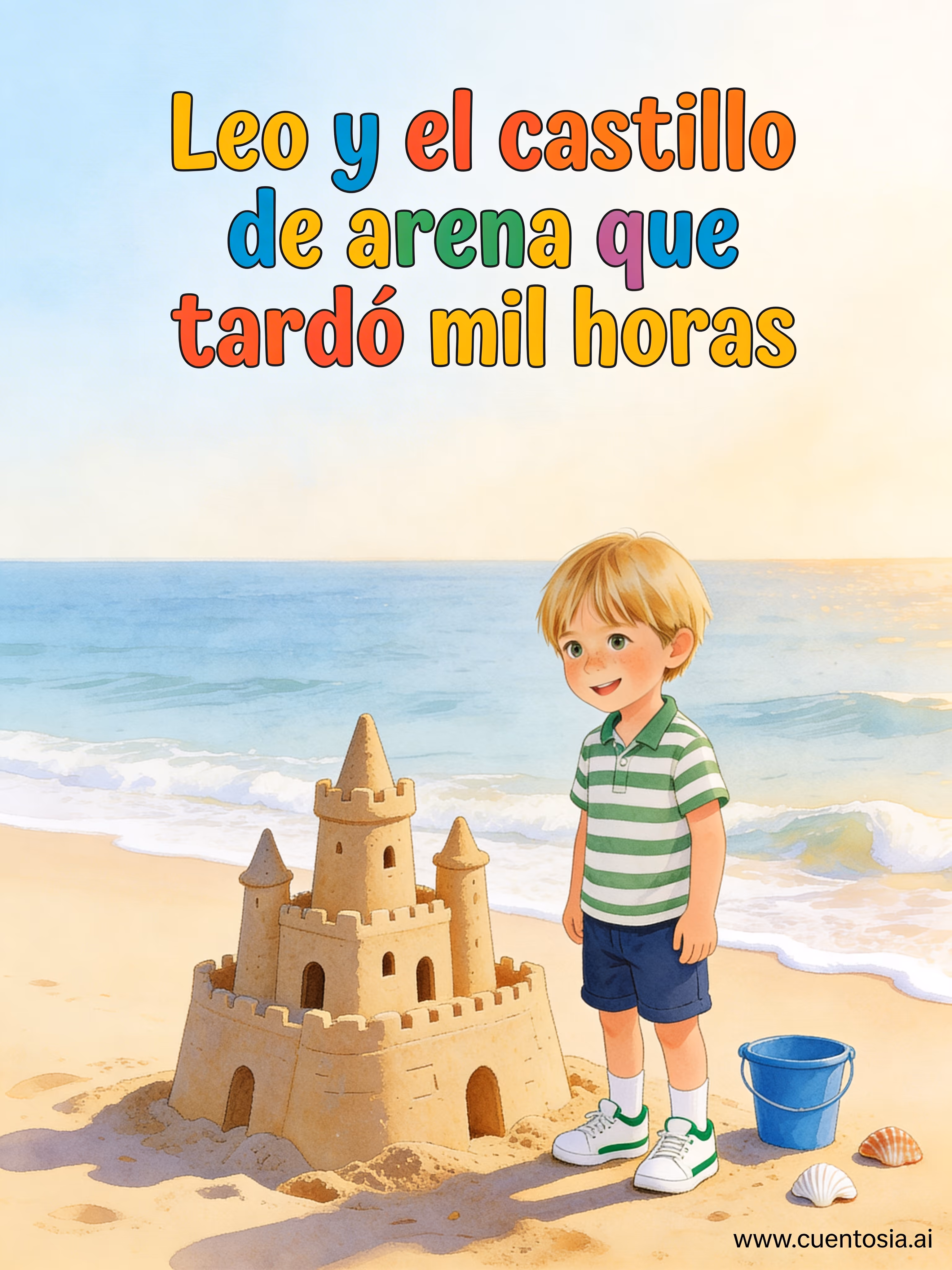 Leo y el castillo de arena que tardó mil horas