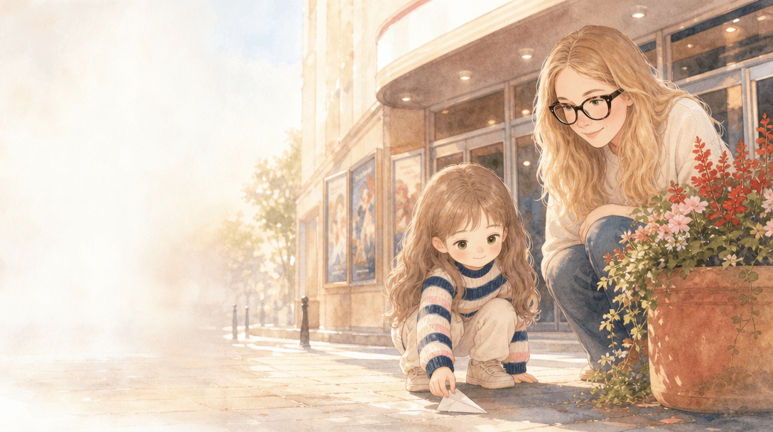 Illustration de la scène 4: Juliette va au ciné