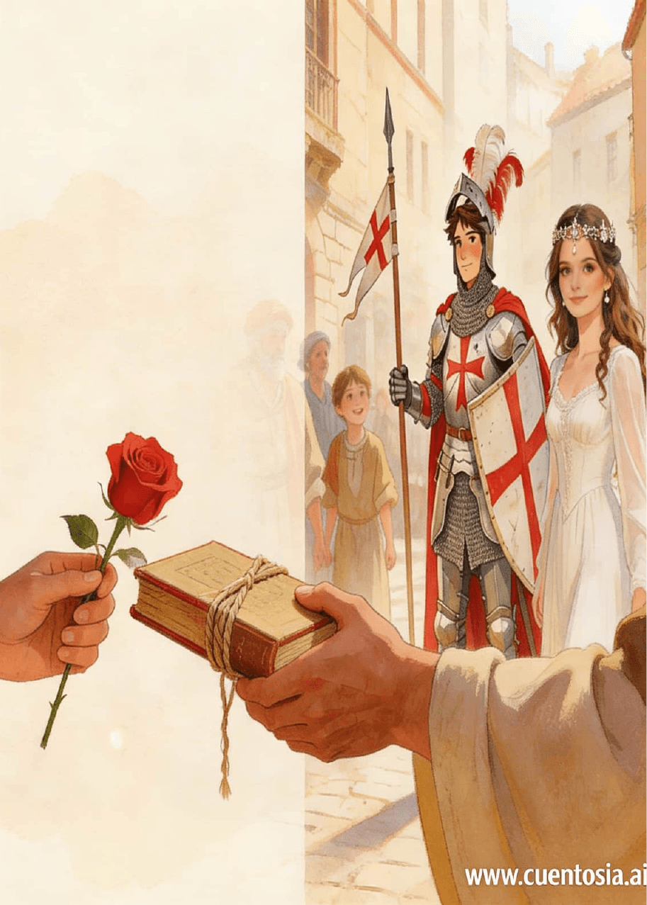 Sant Jordi — La contraportada