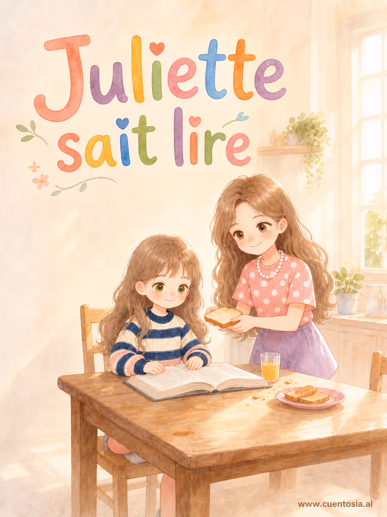 Juliette sait lire