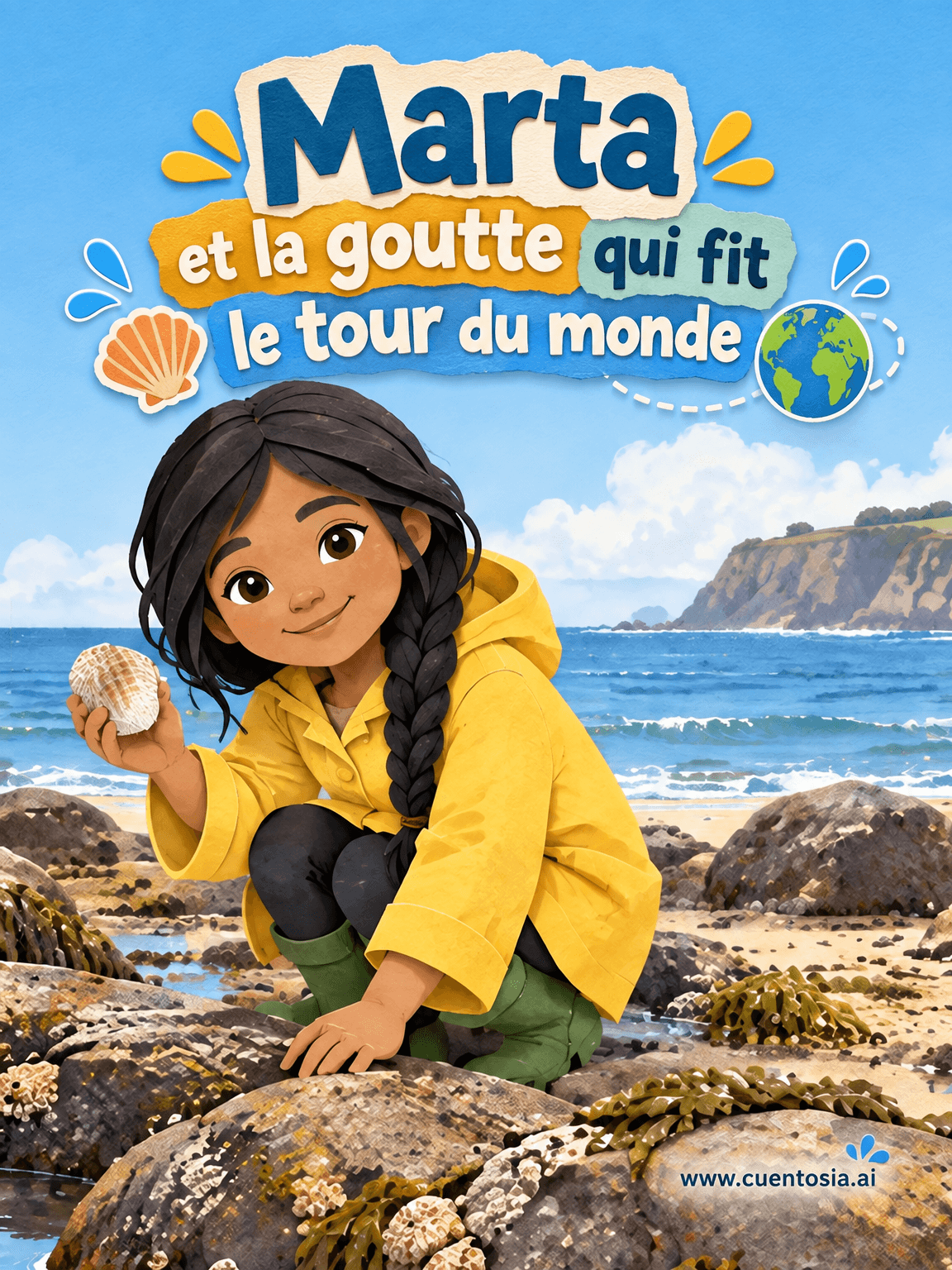 Couverture: Marta et la goutte qui fit le tour du monde