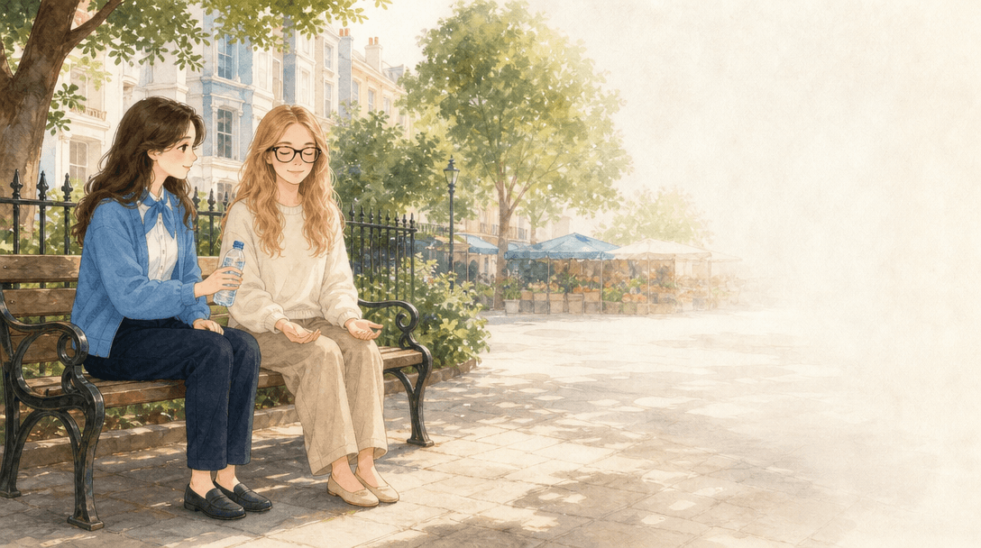 Illustration de la scène 7: Marie visite Notting Hill