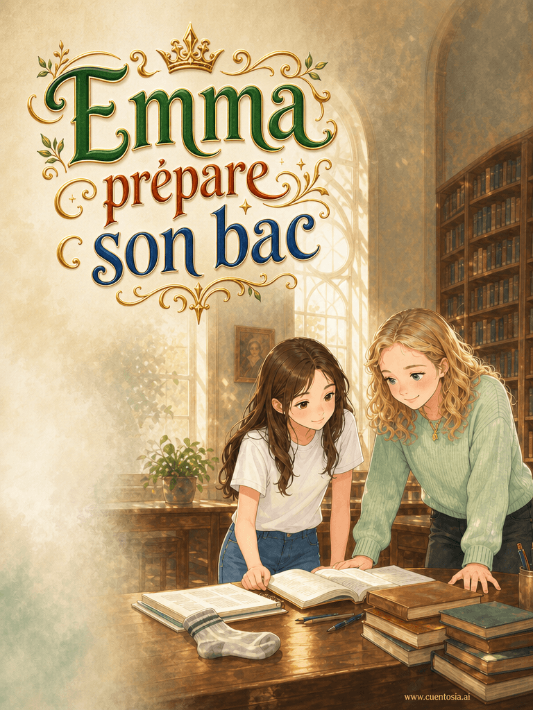 Couverture: Emma prépare son bac