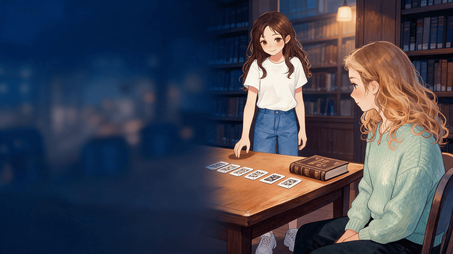 Illustration de la scène 10: Emma prépare son bac