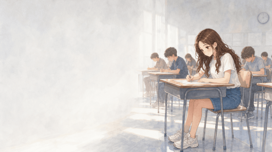 Illustration de la scène 12: Emma prépare son bac