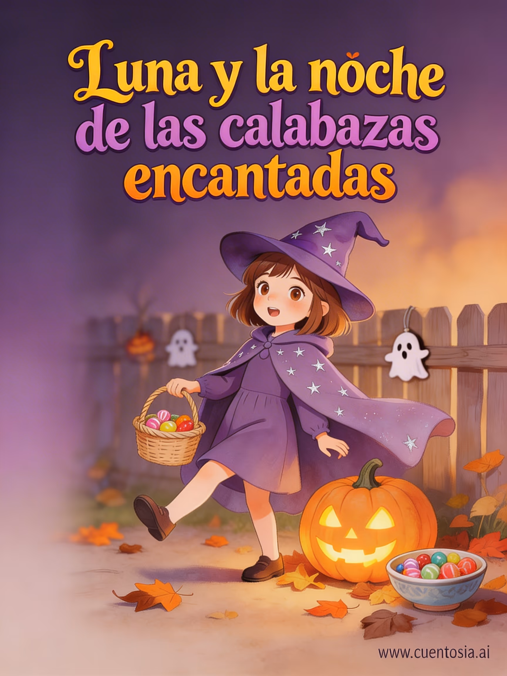 Luna y la noche de las calabazas encantadas