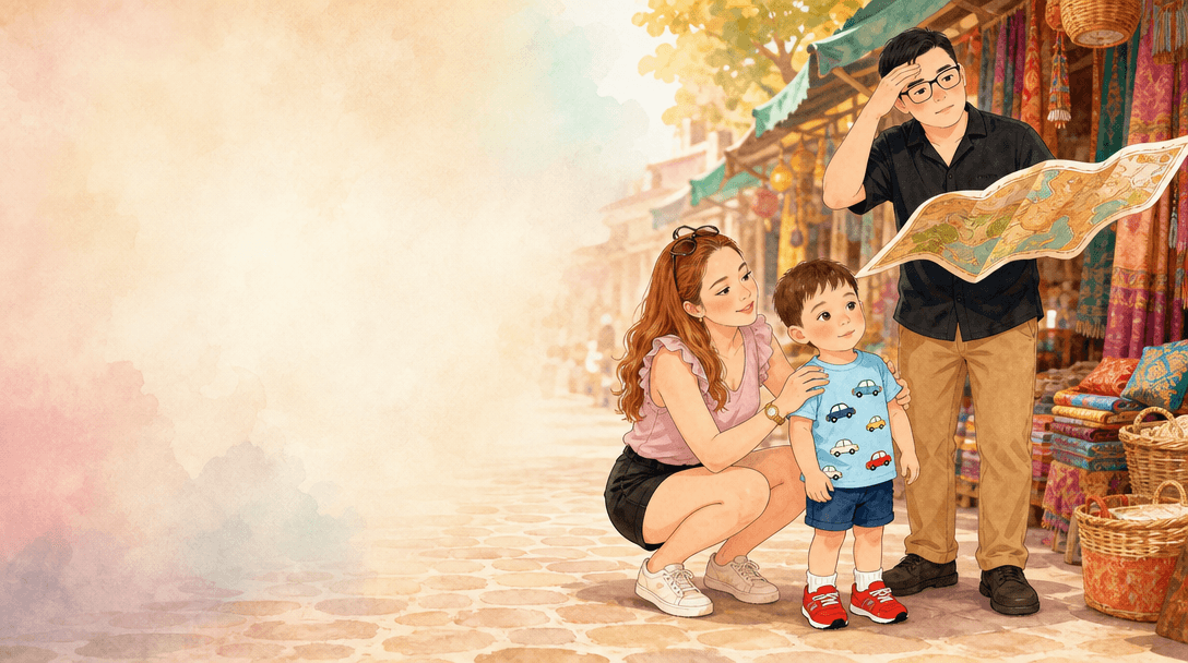 Ilustración de la escena 3: Mi mamá mágica