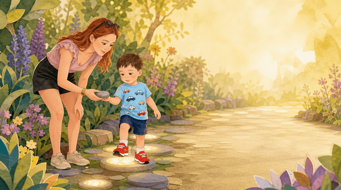 Ilustración de la escena 4: Mi mamá mágica