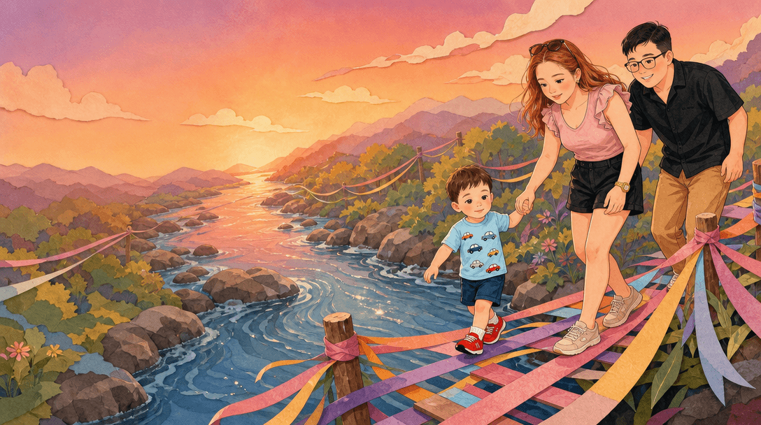 Ilustración de la escena 5: Mi mamá mágica