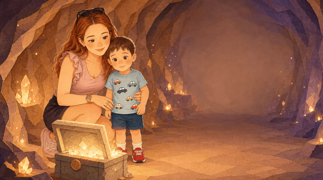 Ilustración de la escena 6: Mi mamá mágica