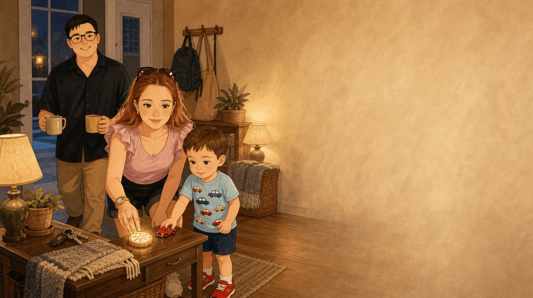 Ilustración de la escena 8: Mi mamá mágica