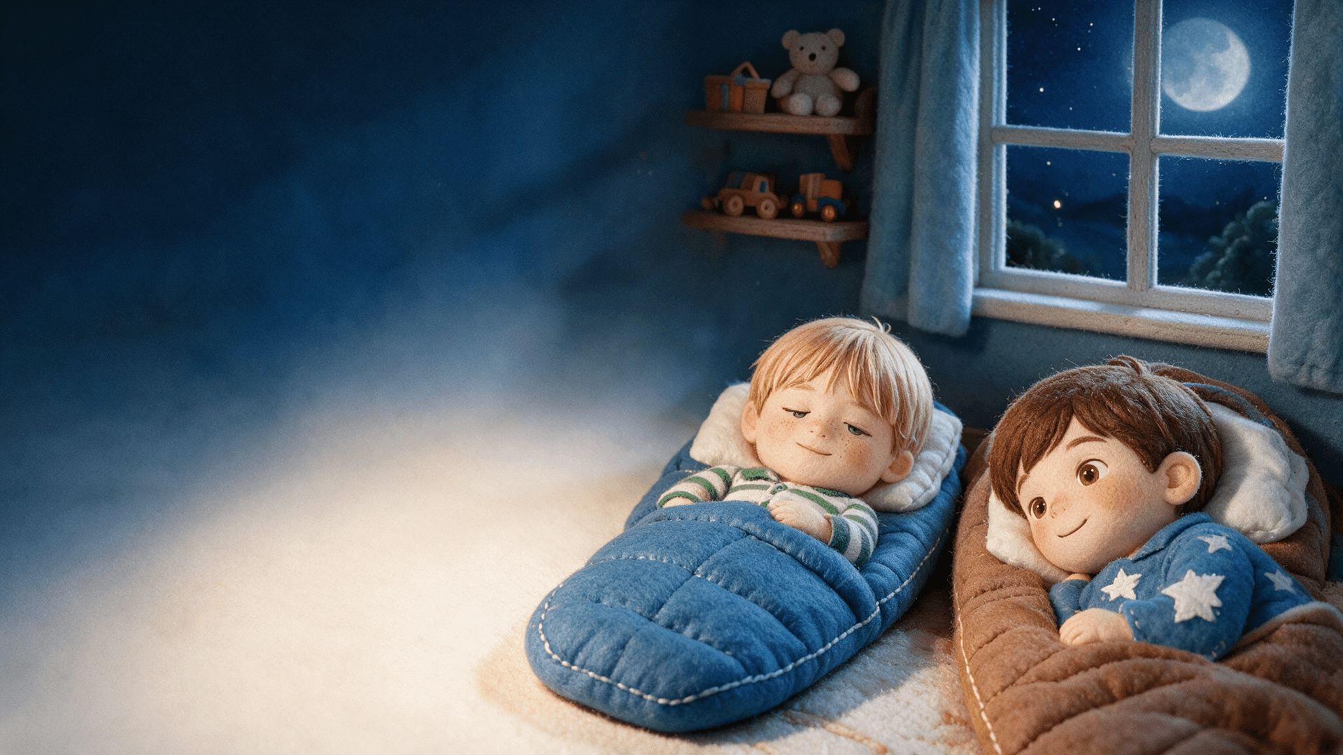 Ilustración de la escena 7: Cuando el mundo se va a dormir