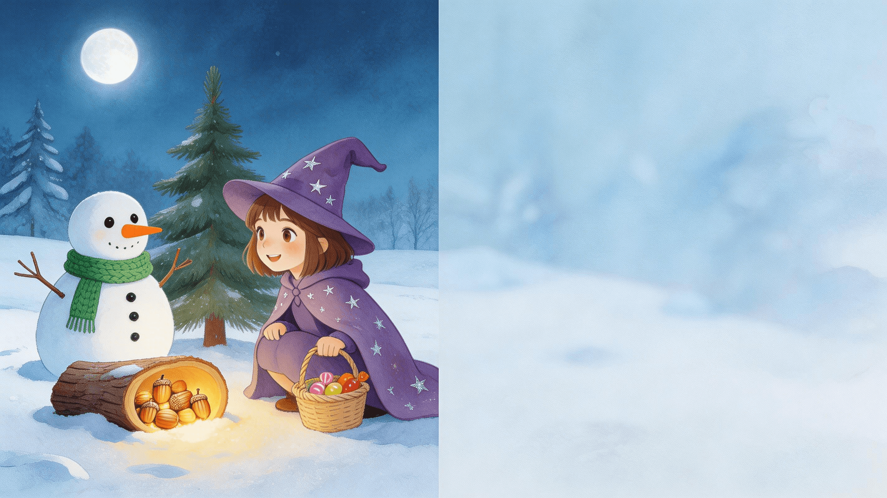 Navidad y Reyes — Una de sus escenas ilustradas