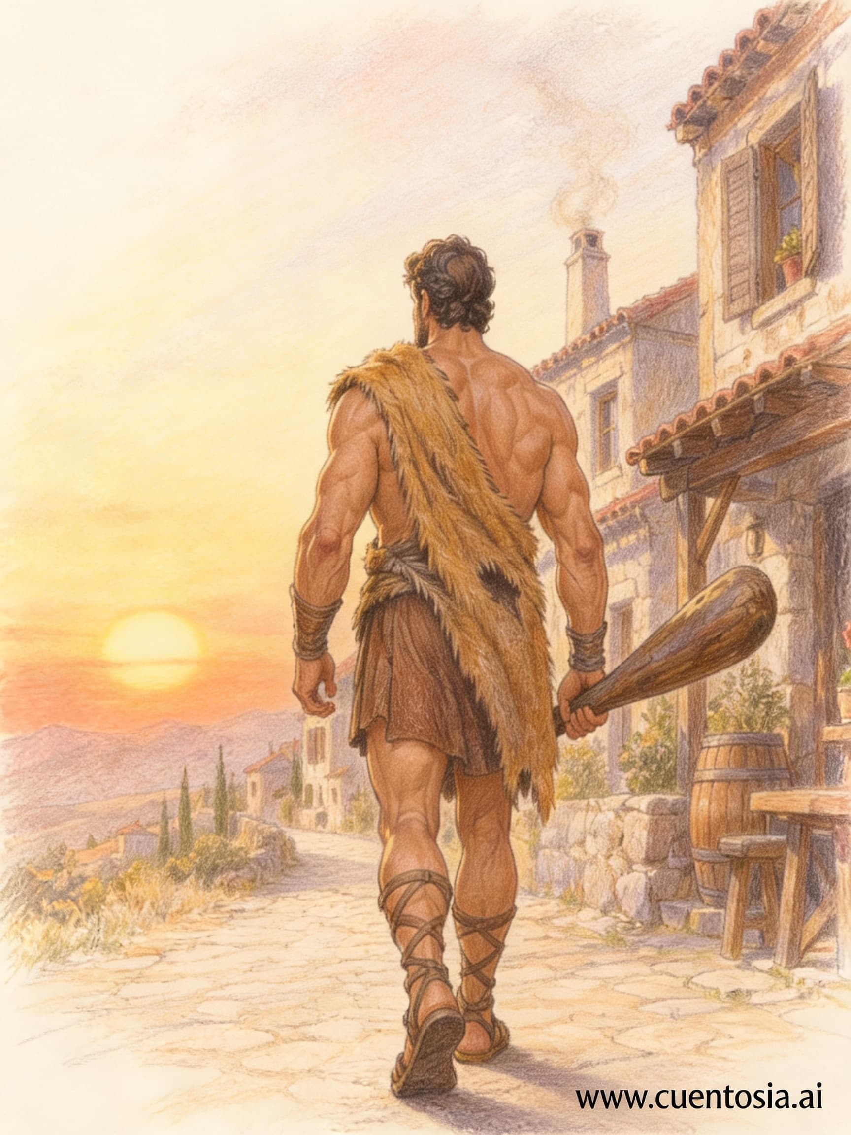 Contraportada: La taberna de Hércules