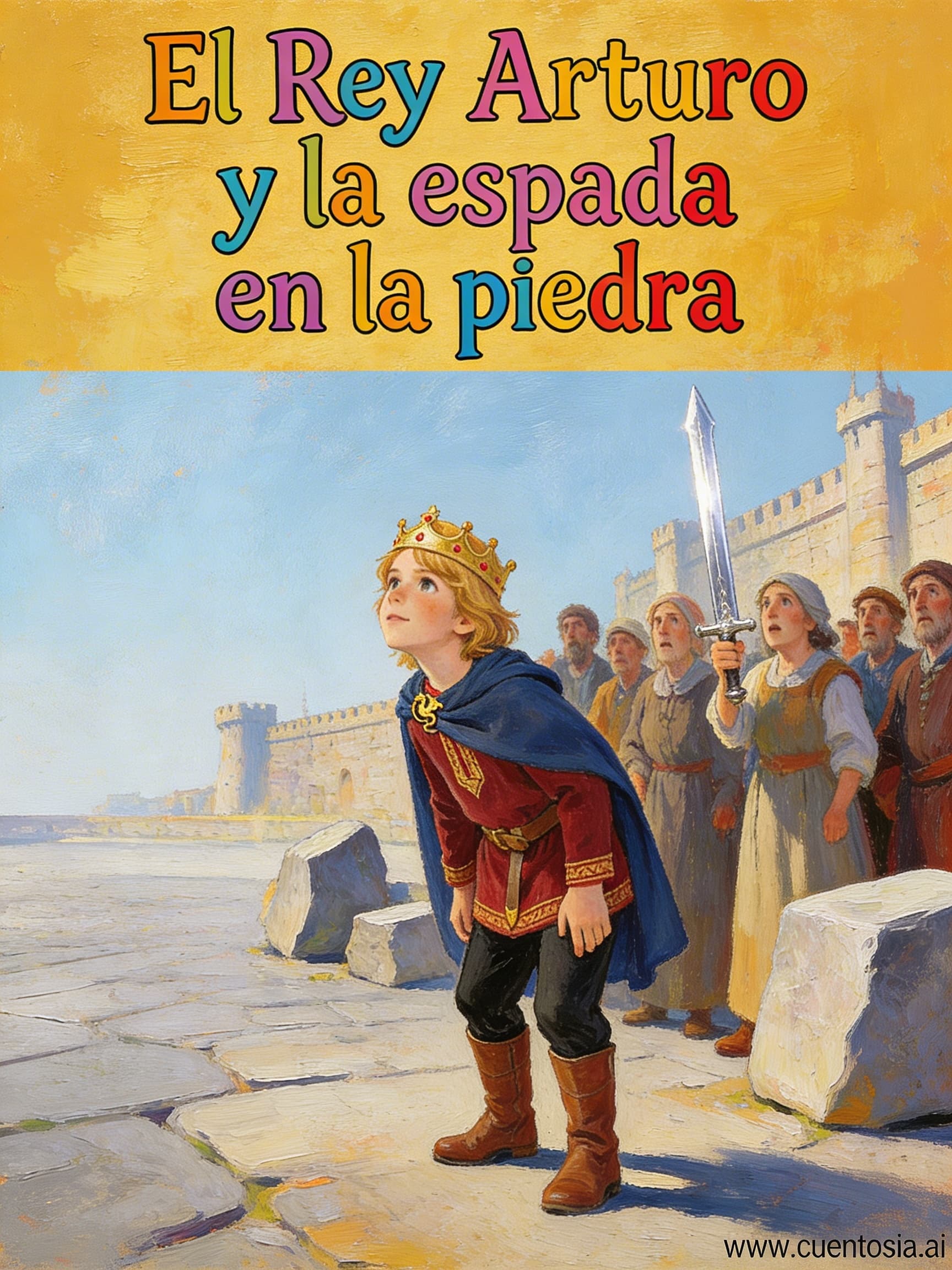 El Rey Arturo y la espada en la piedra