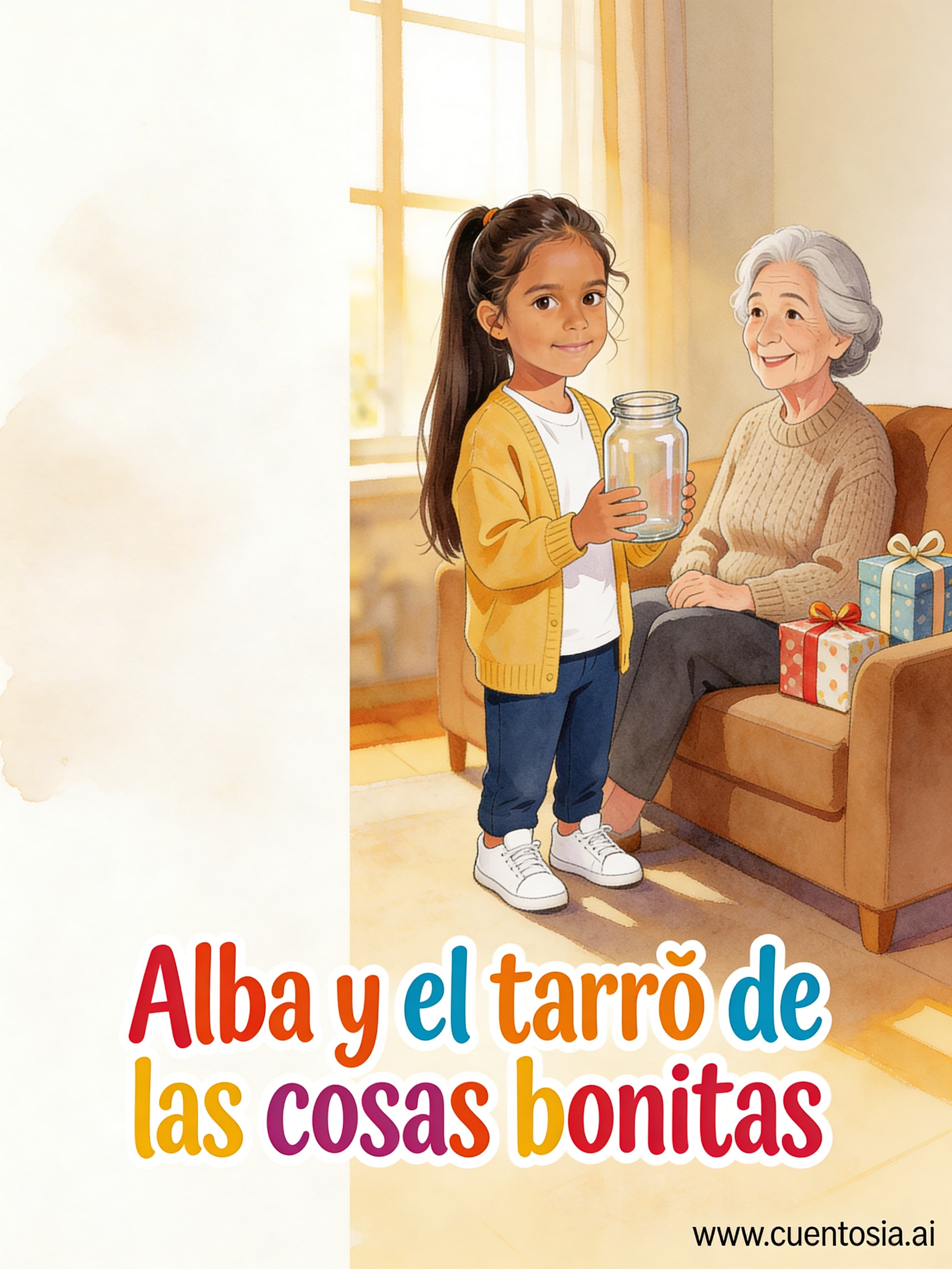 Portada: Alba y el tarro de las cosas bonitas