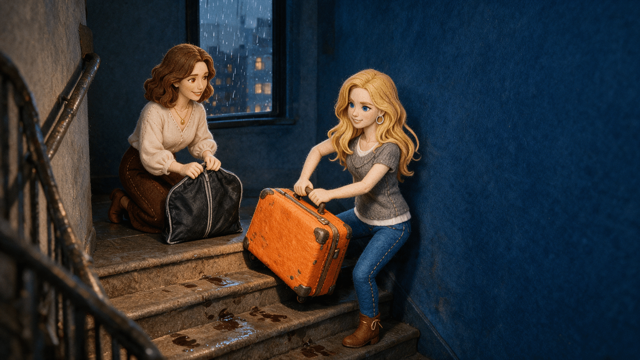 For your best friend — One of its illustrated scenes