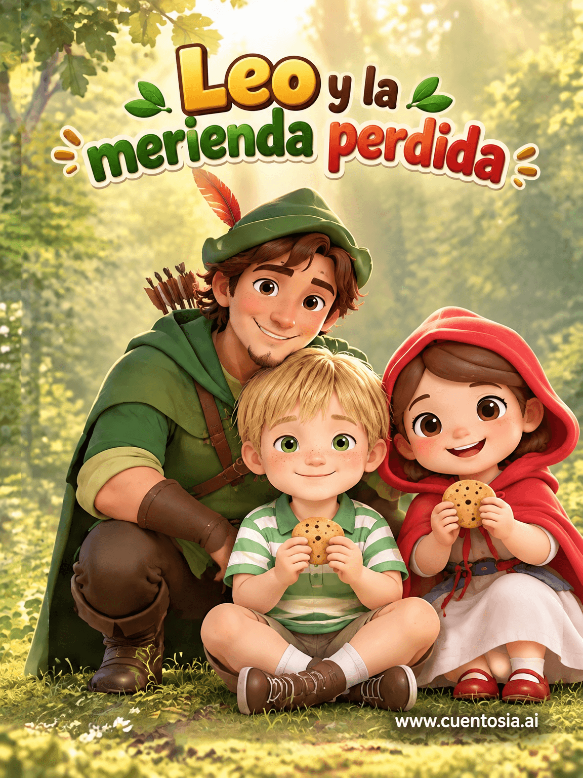 Portada: Leo y la merienda perdida