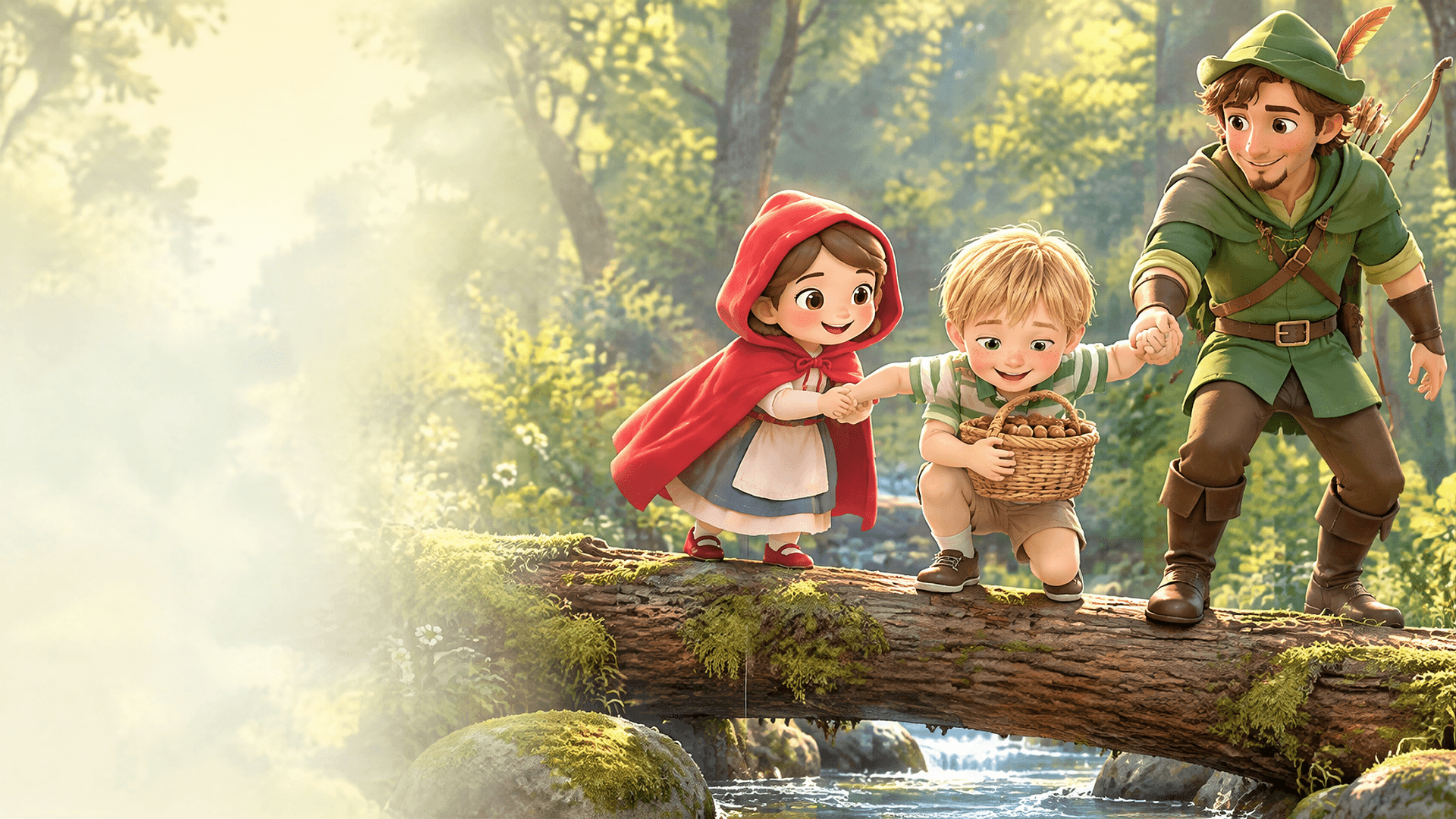 Ilustración de la escena 5: Leo y la merienda perdida