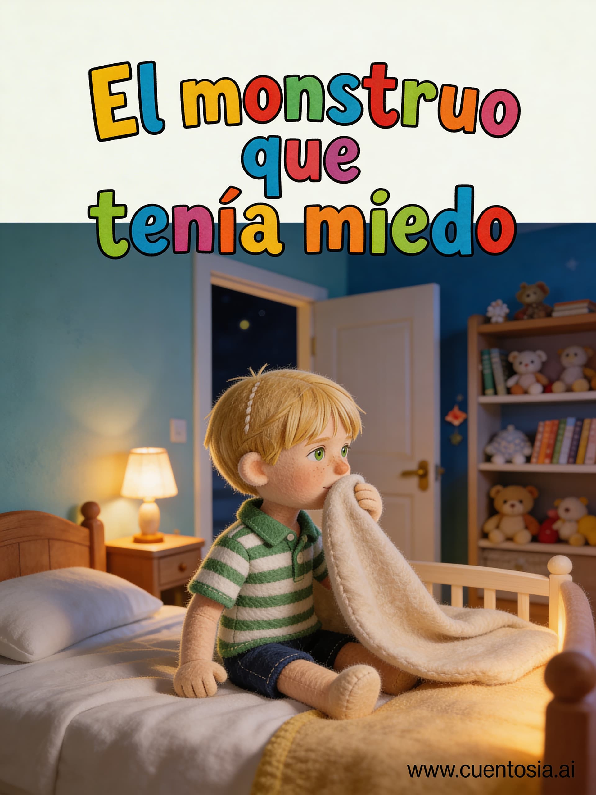 Portada: Leo y el monstruo que tenía miedo