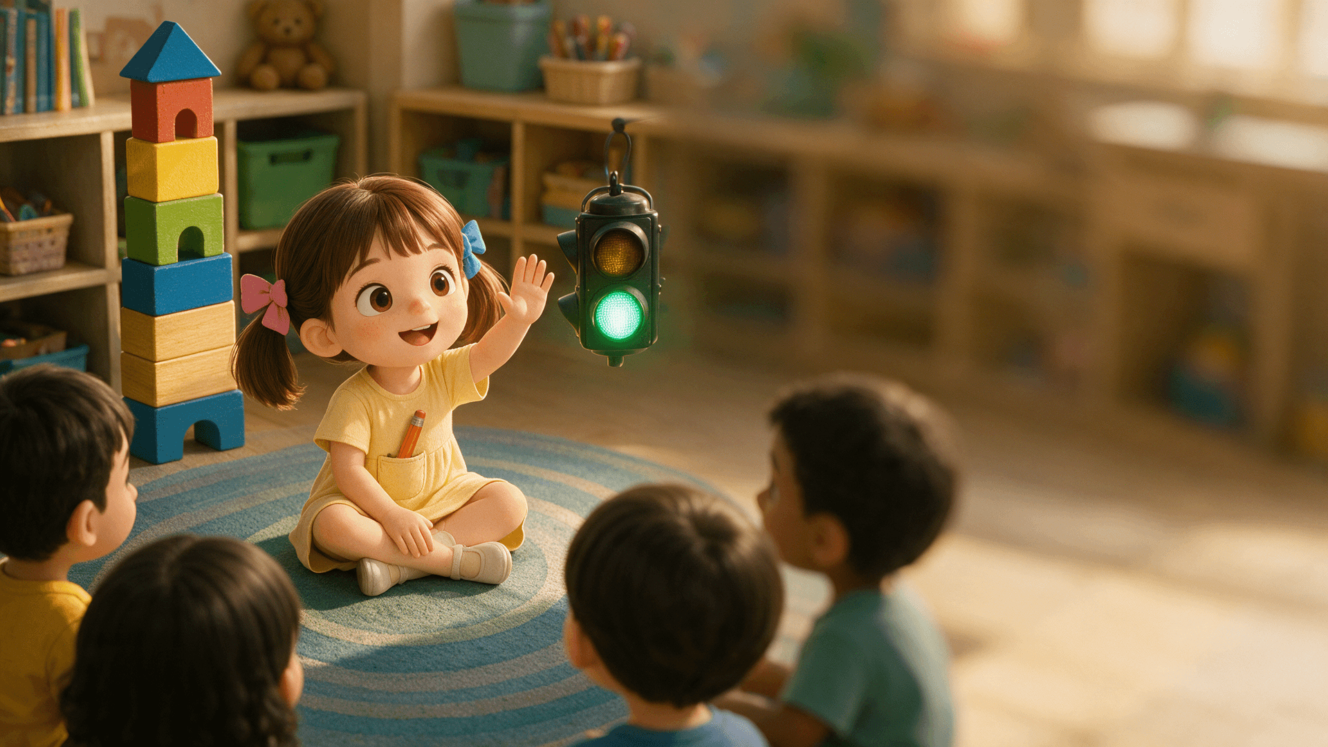 Scene illustration 6: Noa and the Green Light Rules