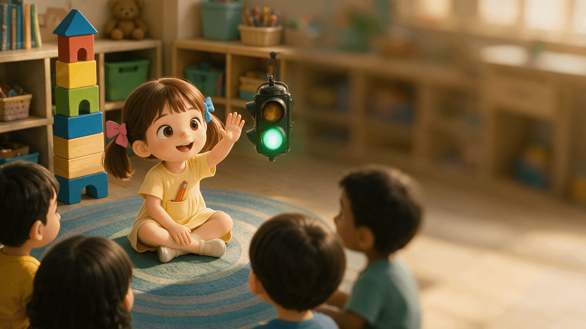 Scene illustration 6: Noa and the Green Light Rules