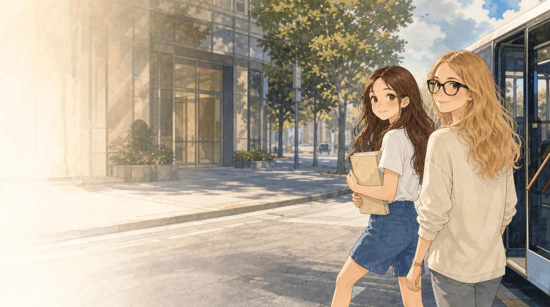 Illustration de la scène 4: Emma écrit son premier livre