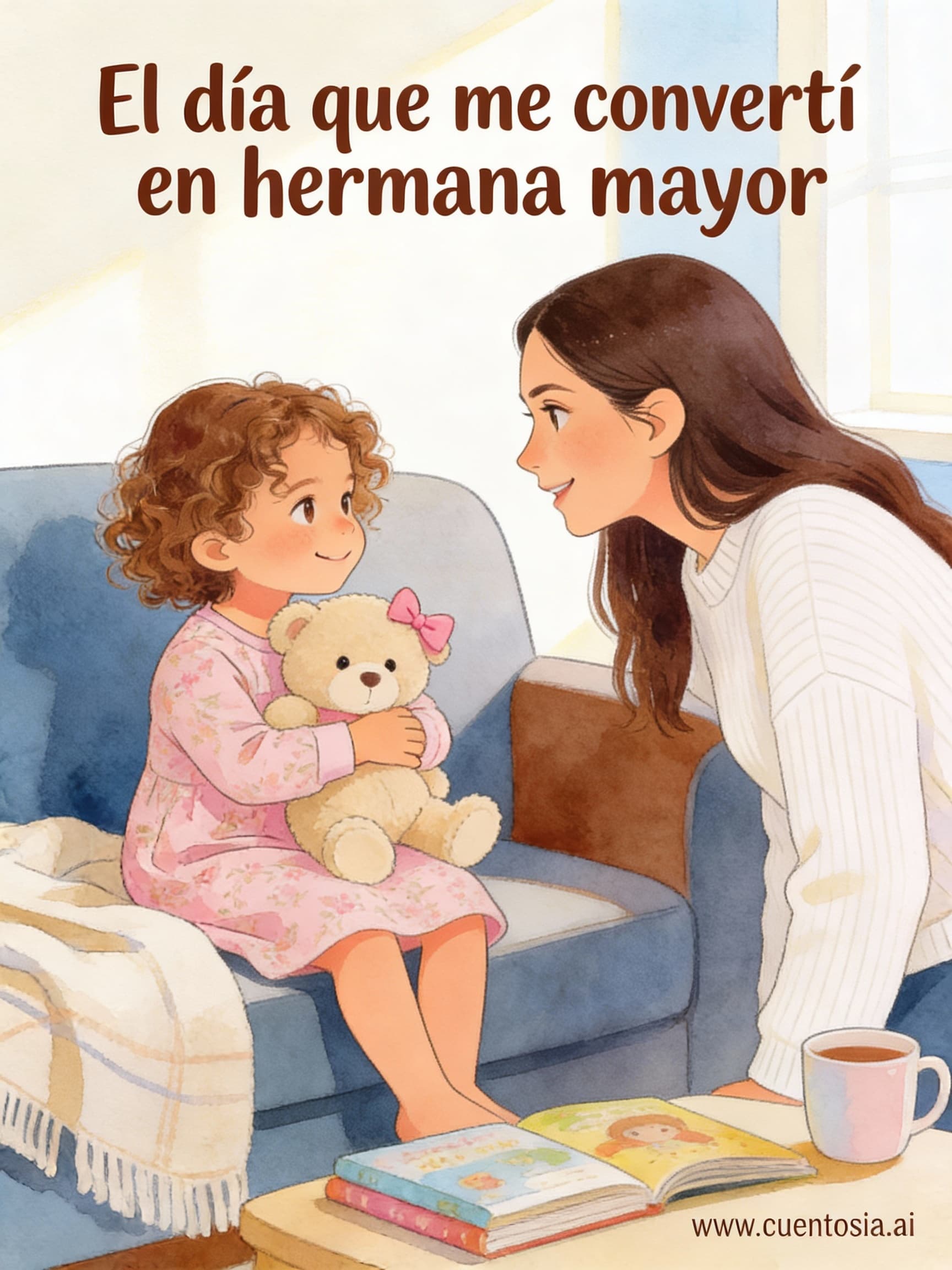 Portada: El día que me convertí en hermana mayor
