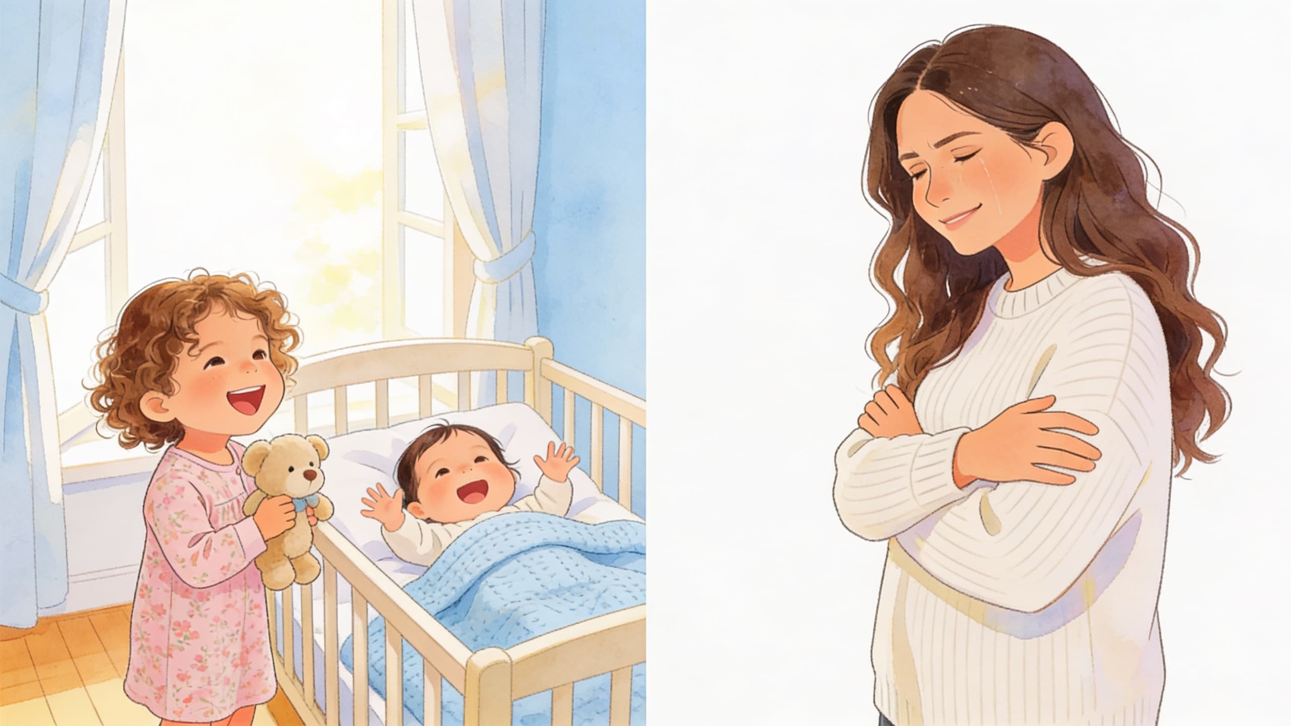 Ilustración de la escena 12: El día que me convertí en hermana mayor
