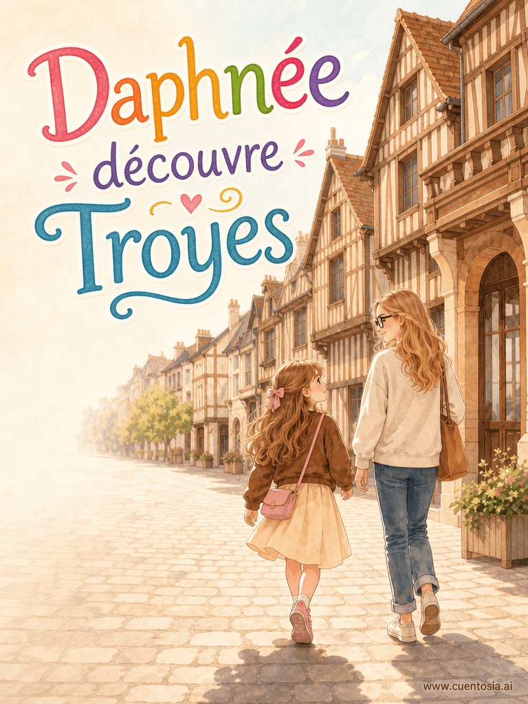 Couverture: Daphnée découvre Troyes