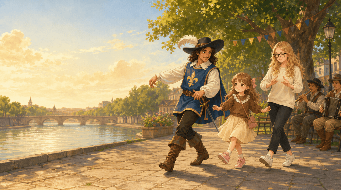 Illustration de la scène 8: Daphnée découvre Troyes