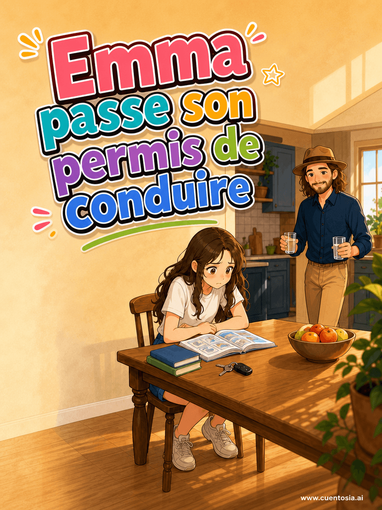 Couverture: Emma passe son permis de conduire