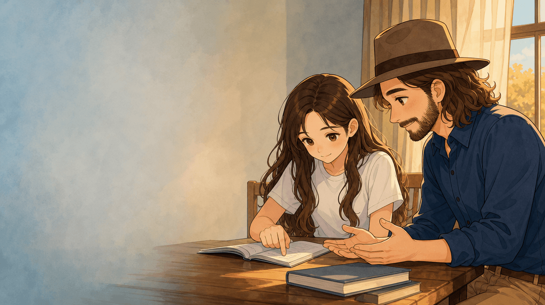 Illustration de la scène 4: Emma passe son permis de conduire