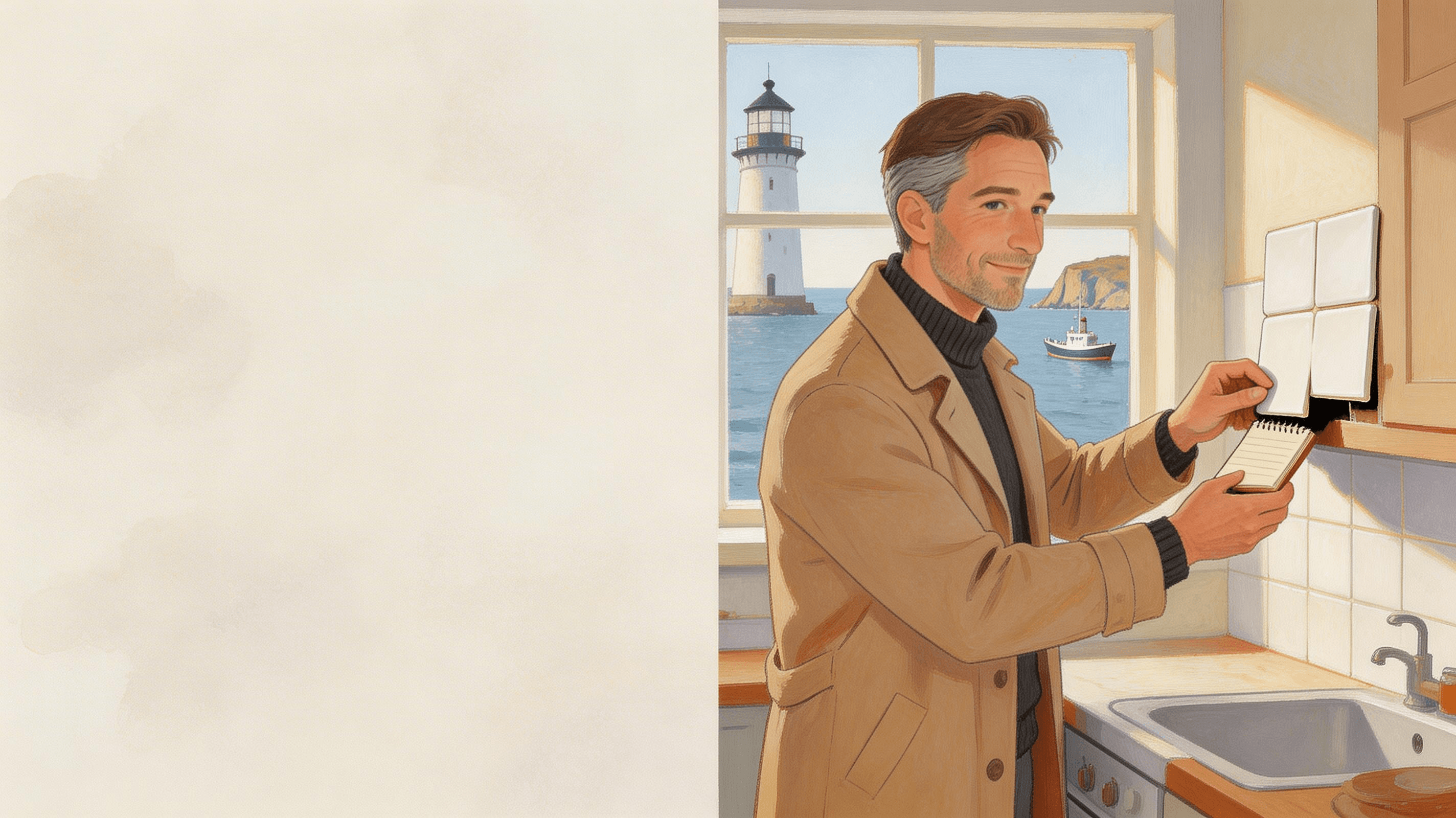 Ilustración de la escena 7: Las sombras del faro de Punta Negra
