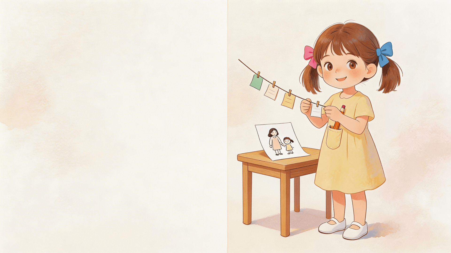 Ilustración de la escena 5: Las estrellas que mamá encendía cada noche