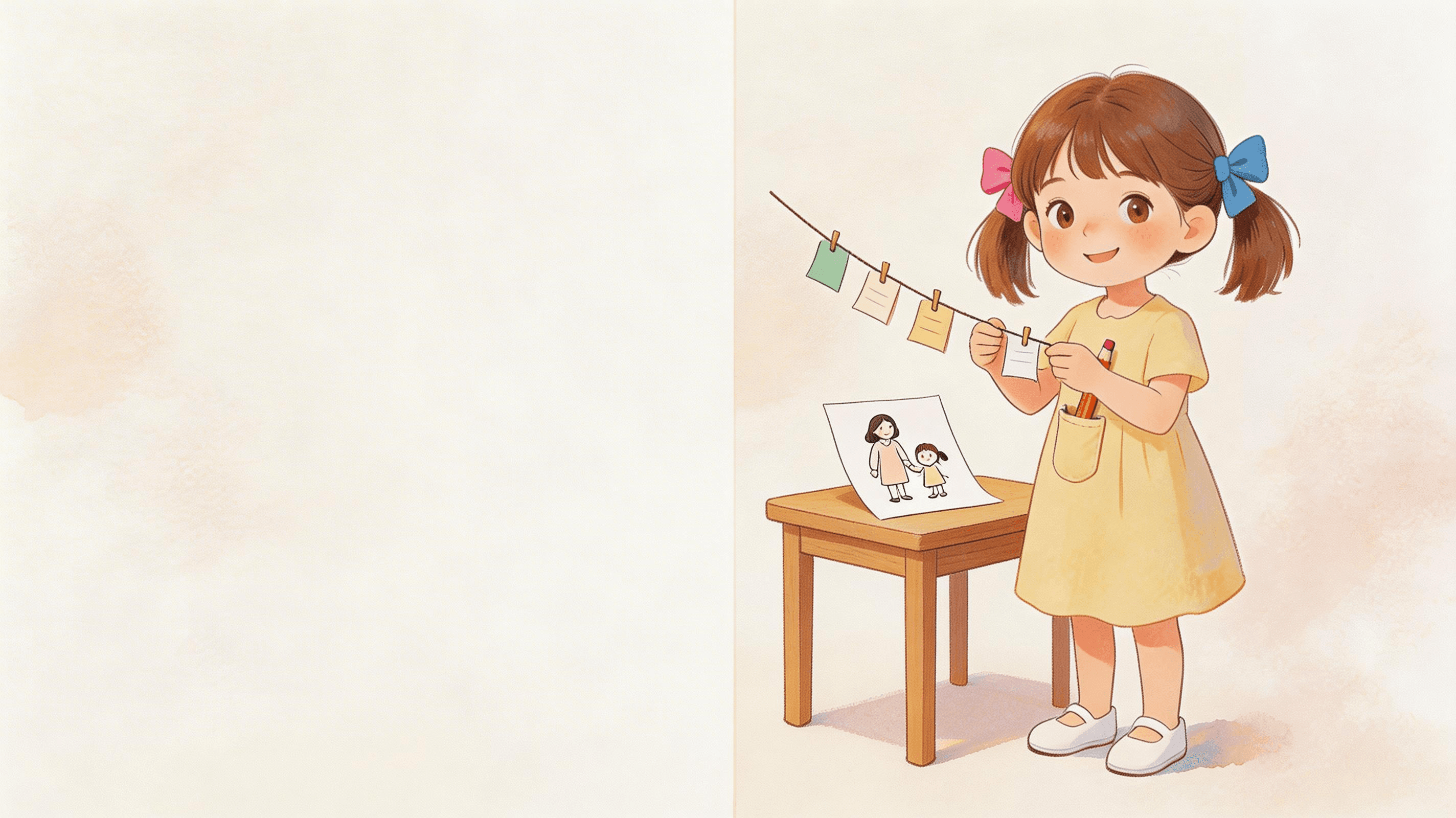 Ilustración de la escena 5: Las estrellas que mamá encendía cada noche