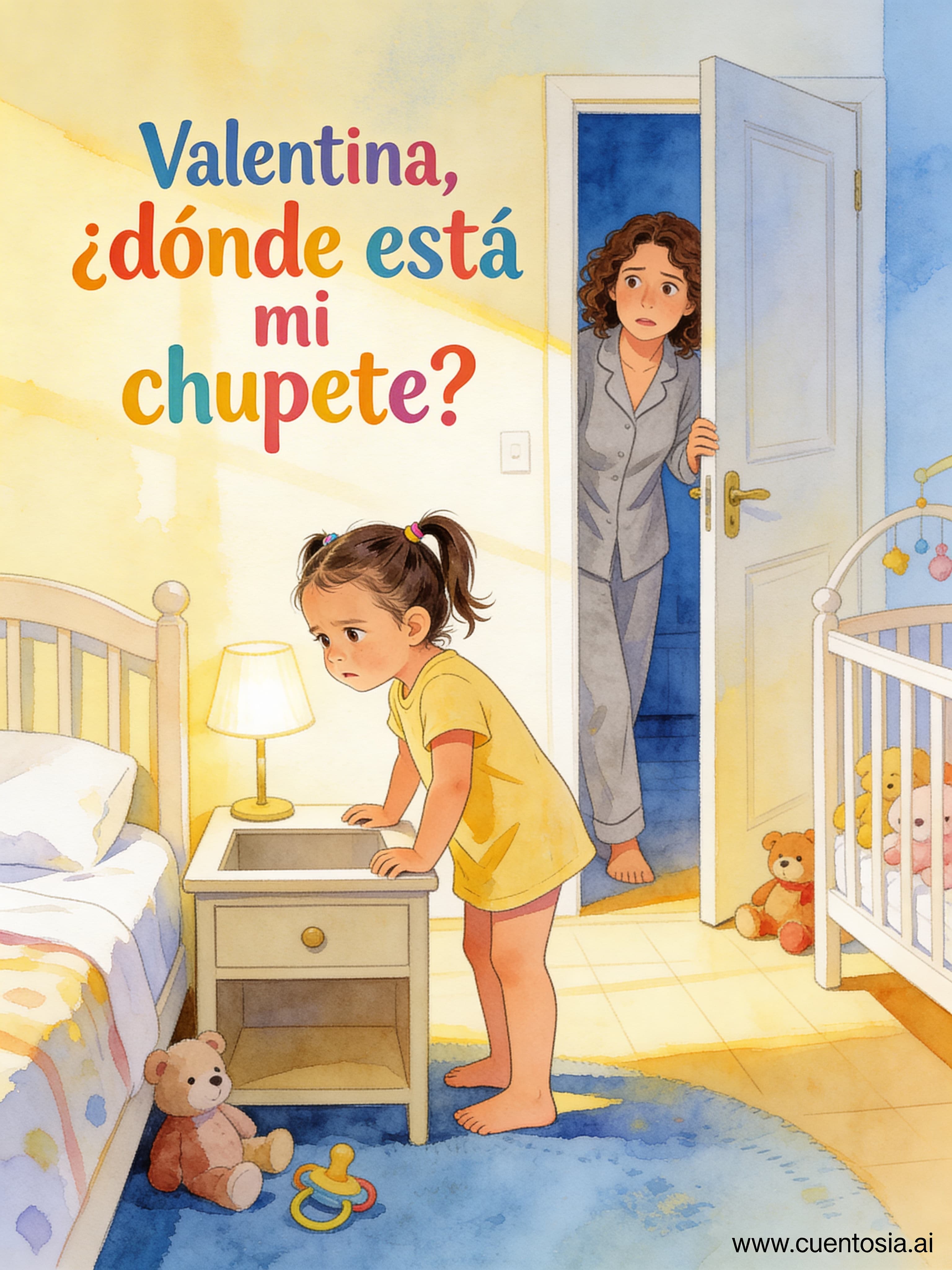 Valentina, ¿dónde está mi chupete?