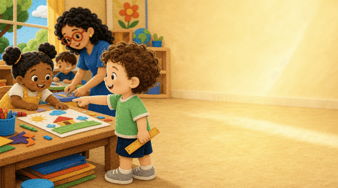 Ilustración de la escena 4: La mochila que guardaba valentía