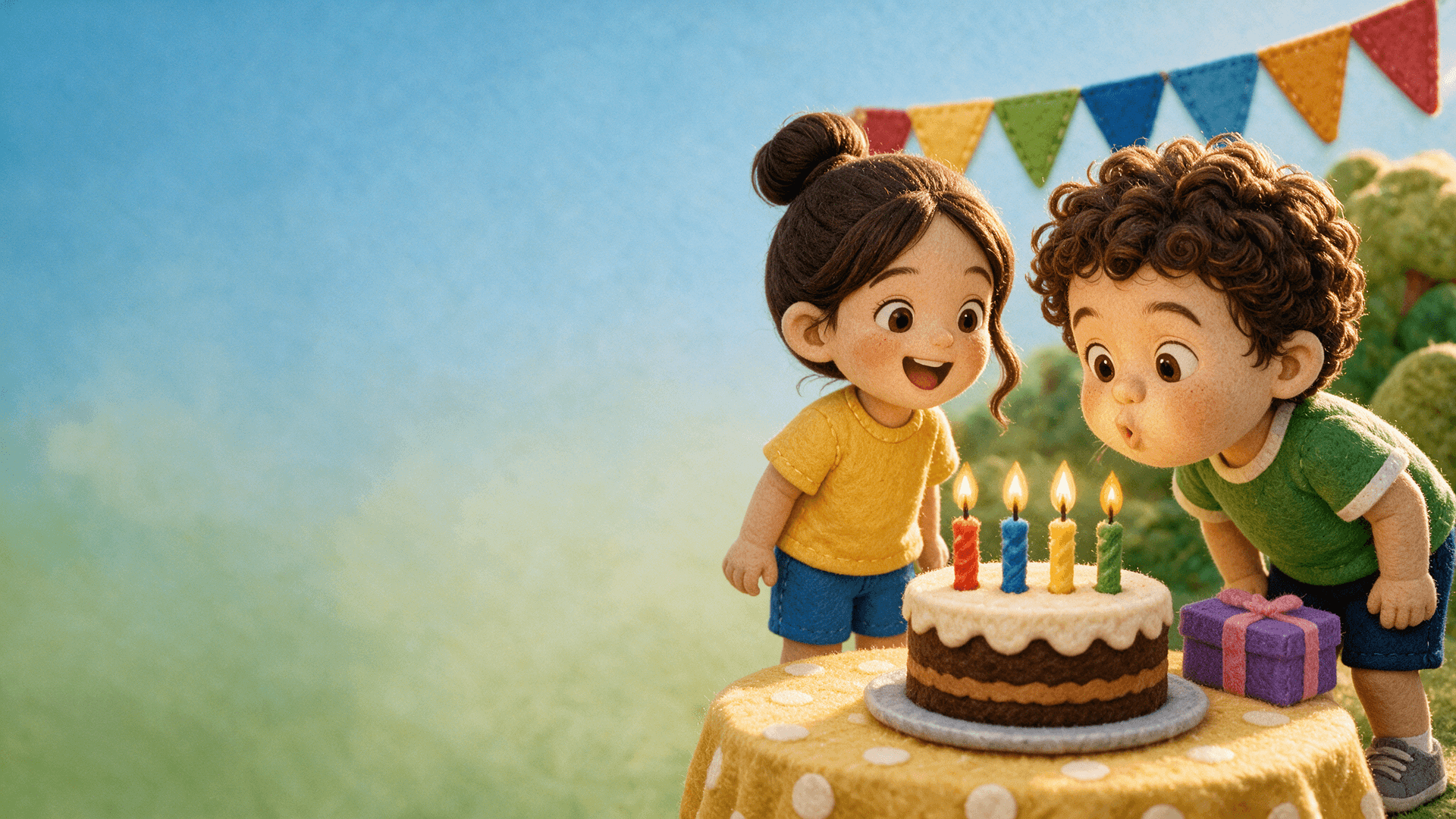 Ilustración de la escena 1: La fiesta de esperar el turno