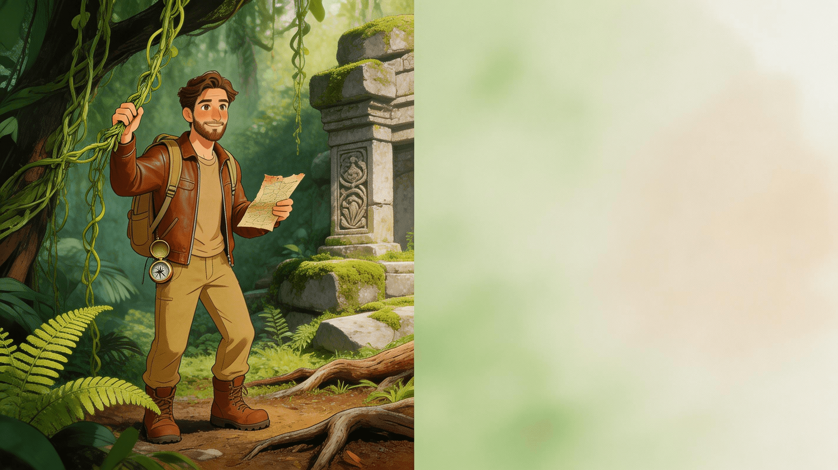 Ilustración de la escena 2: El cartografo del fin del mundo: una aventura de mapas, misterio y lazos de familia