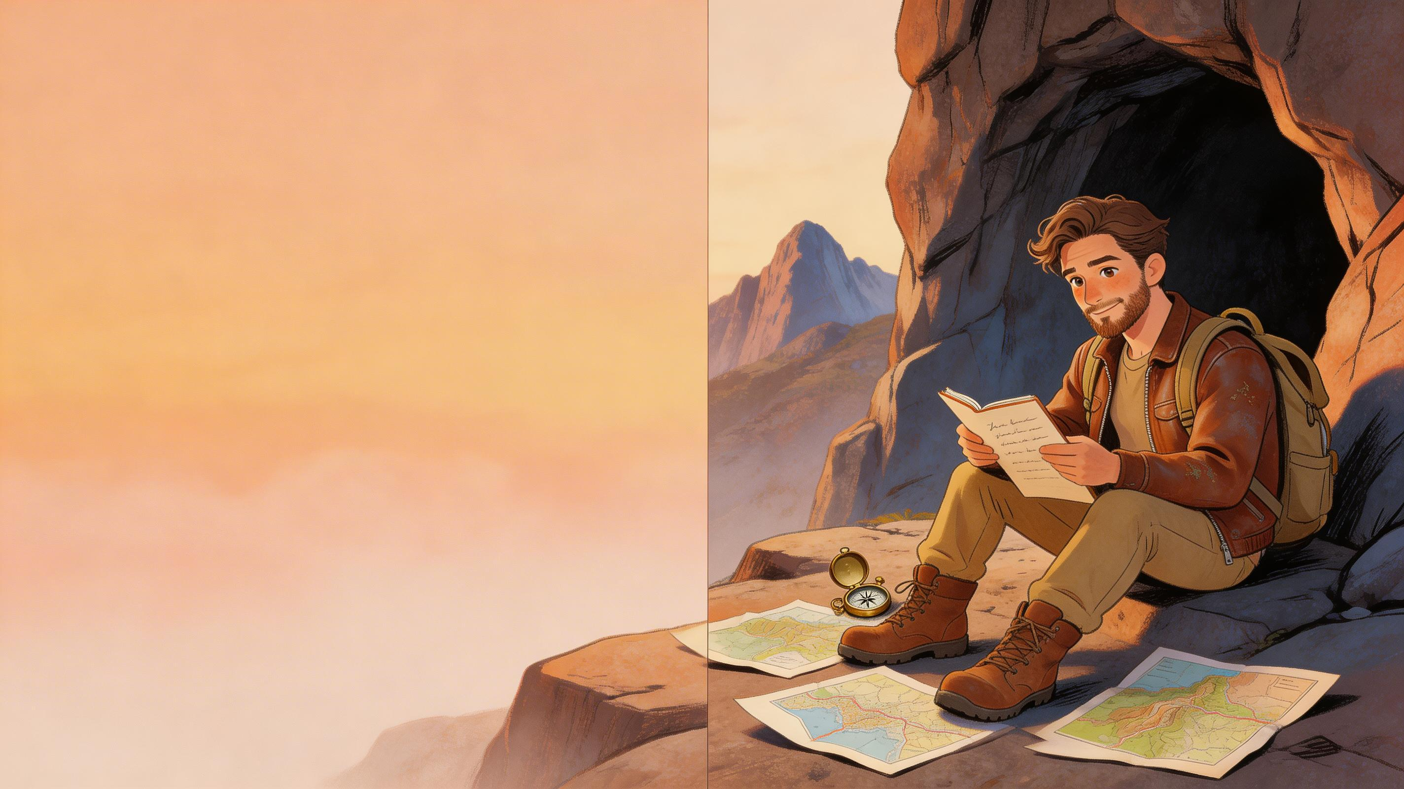 Ilustración de la escena 5: El cartografo del fin del mundo: una aventura de mapas, misterio y lazos de familia