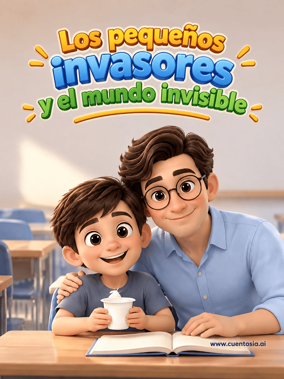 Portada: Los pequeños invasores y el mundo invisible