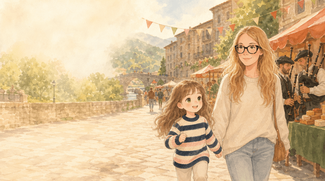 Illustration de la scène 2: Juliette visite Covadonga