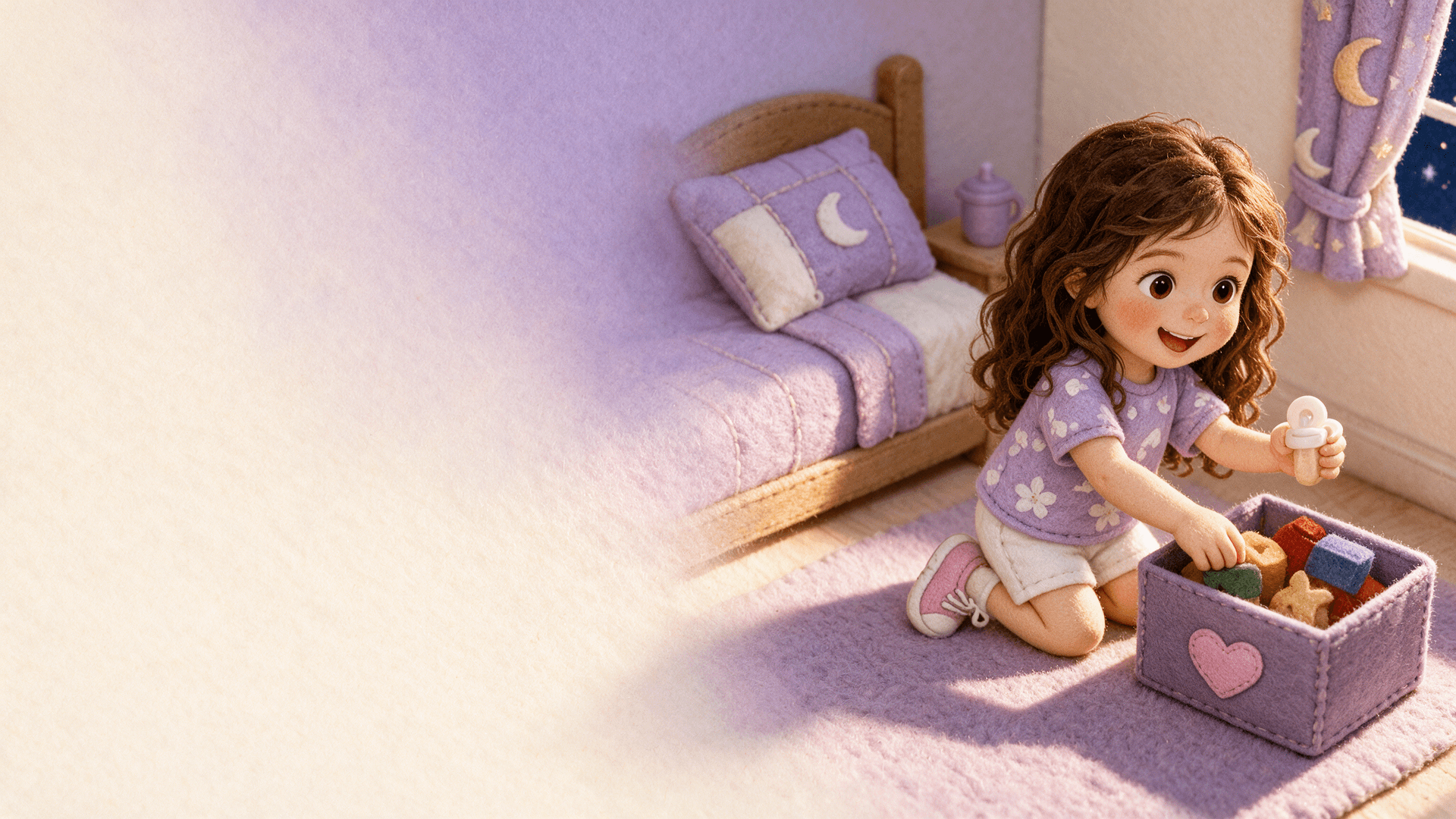 Scene illustration 1: Emma and the Pacifier Fairy