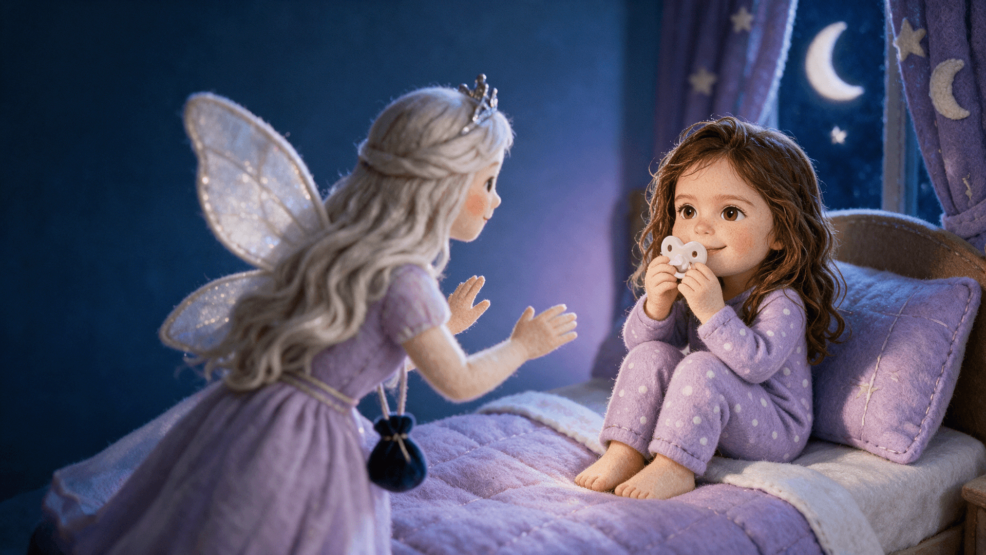 Scene illustration 3: Emma and the Pacifier Fairy