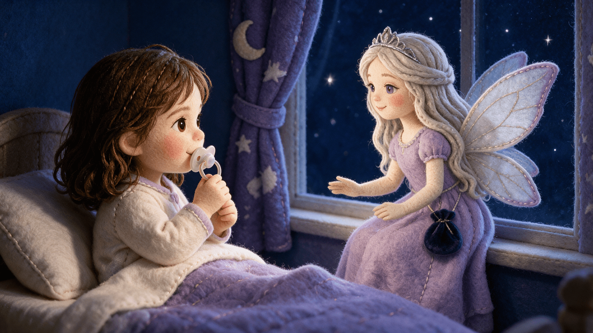 Scene illustration 4: Emma and the Pacifier Fairy