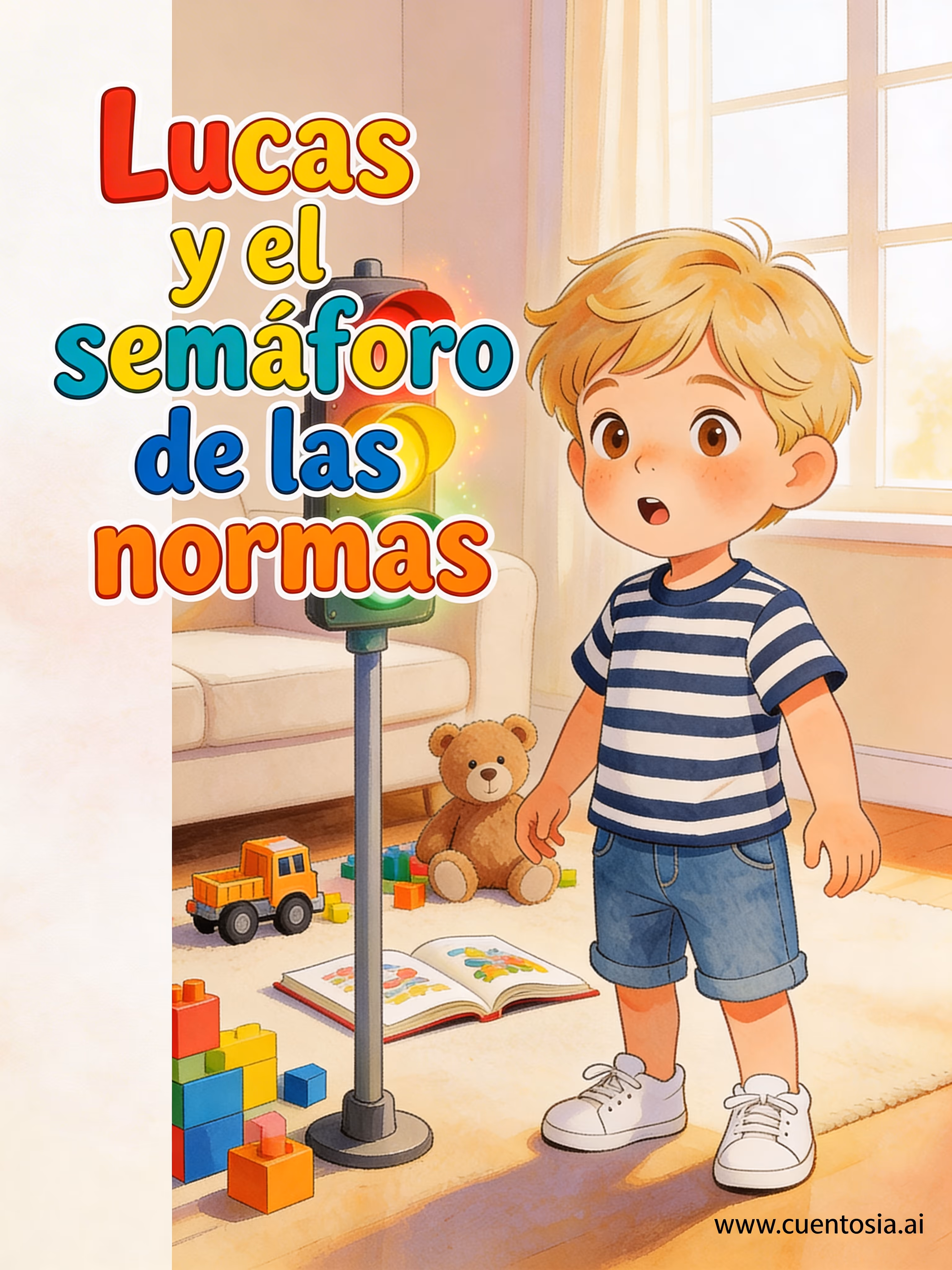 Lucas y el semáforo de las normas