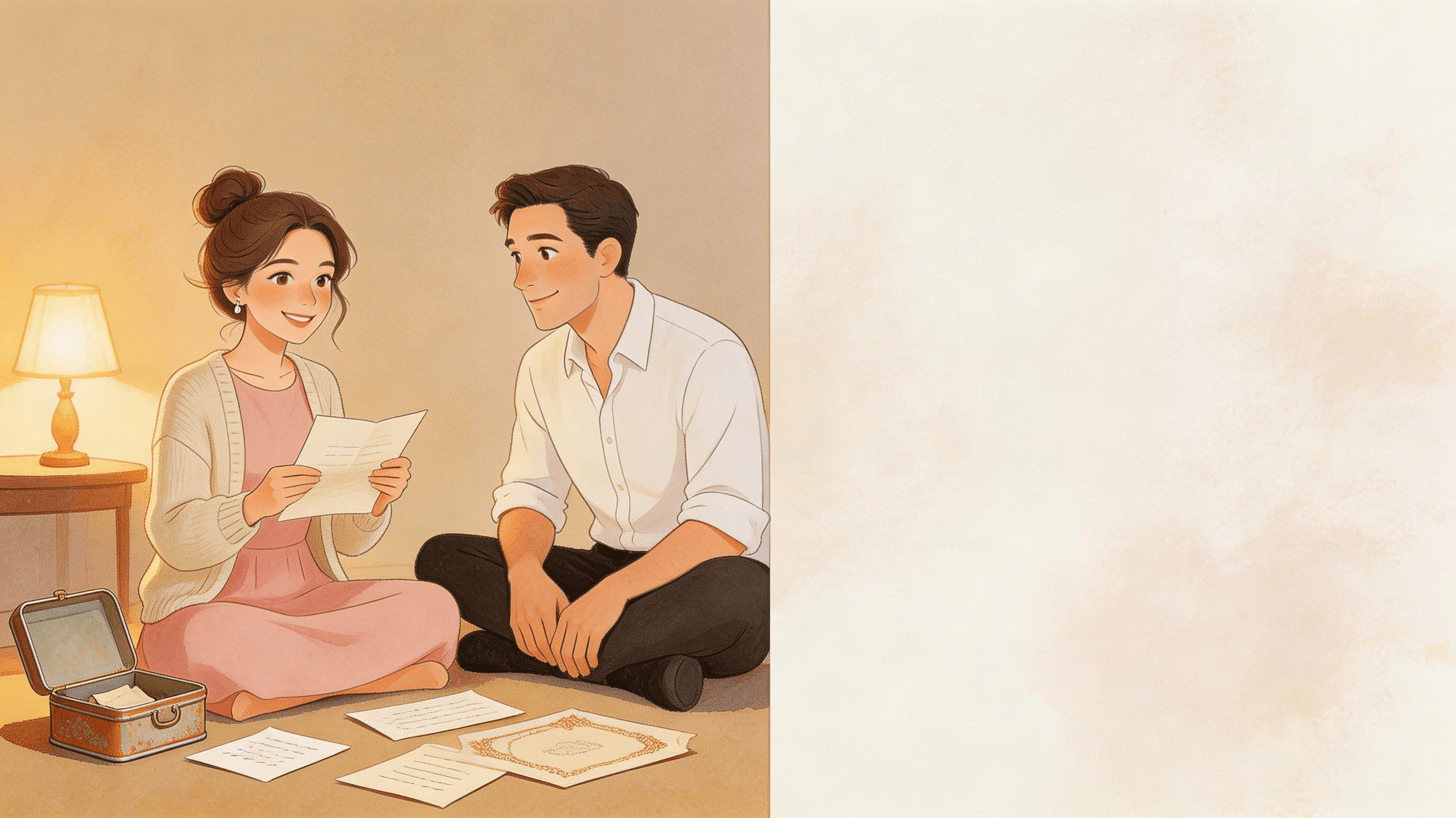 Boda y aniversario — Una de sus escenas ilustradas